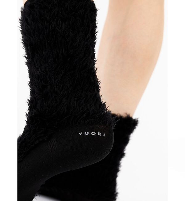 Rouge vif「【YUQRI/ユクリ】Faux fur/靴下/ファー/もこもこ/ギフト【WEB限」|ソックス|