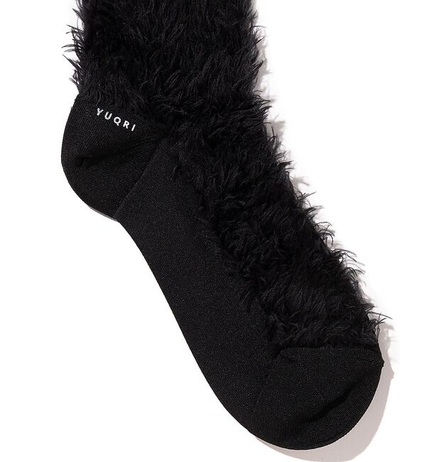 Rouge vif「【YUQRI/ユクリ】Faux fur/靴下/ファー/もこもこ/ギフト【WEB限」|ソックス|