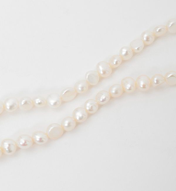 Liesse「《別注》【EO/イオ】PEARL/RED TIGER EYE NECKLACE（ショート）」|ネックレス|