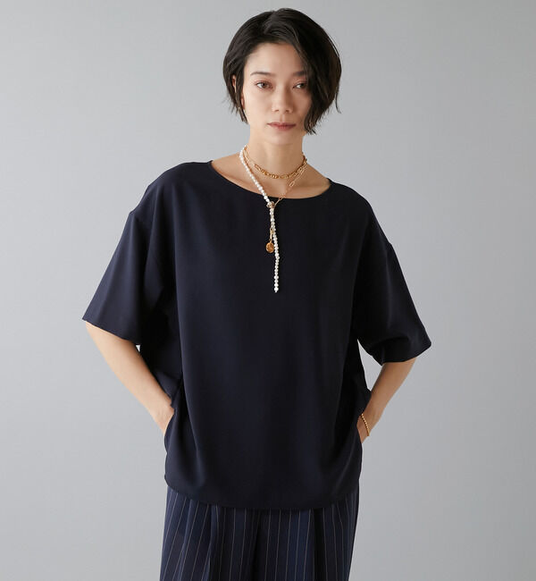 Liesse「ジョーゼットTブラウス」|シャツ・ブラウス|