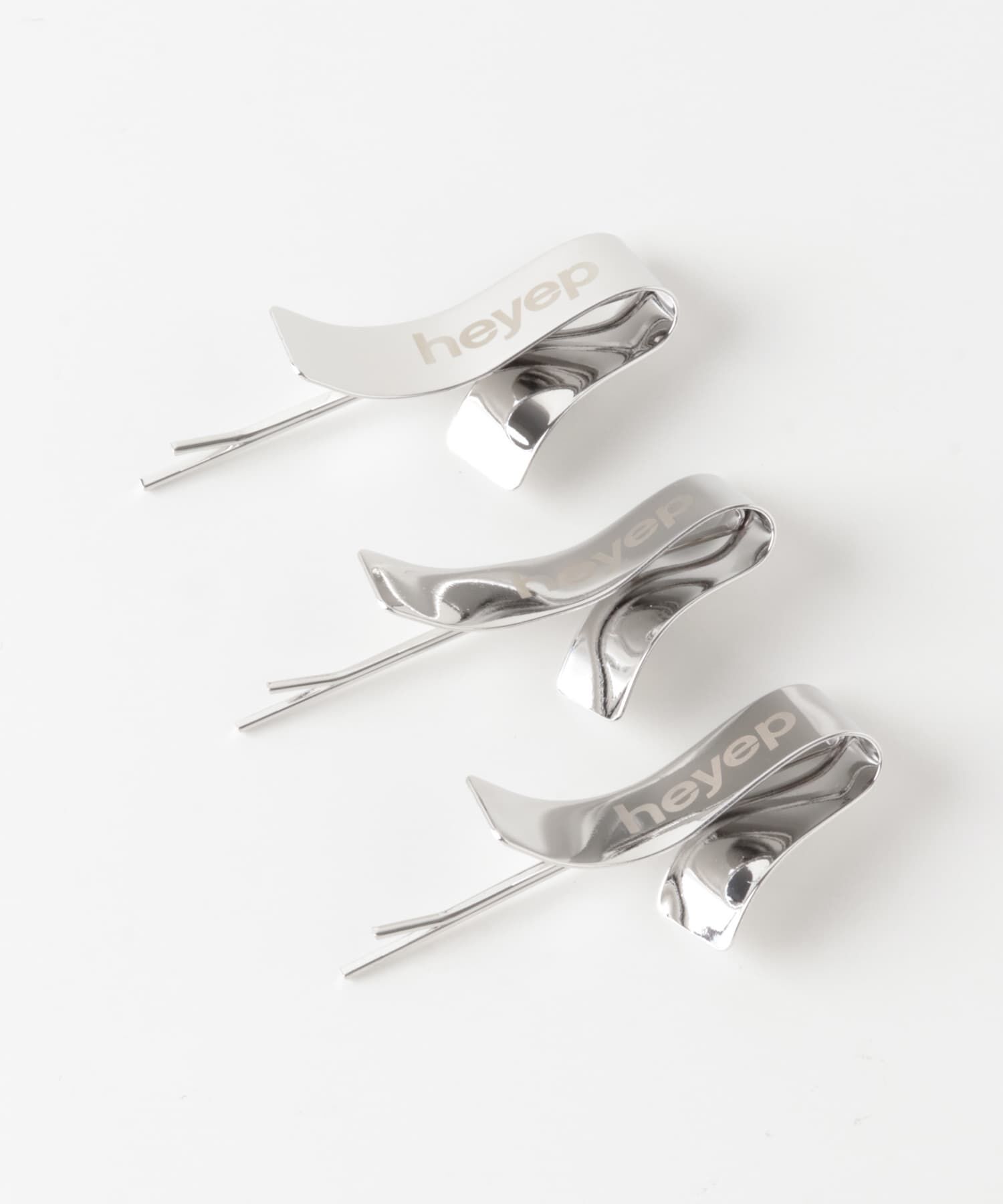 URBAN RESEARCH ROSSO「heyep　Bent Metal Logo Hairpins 3P」|その他|