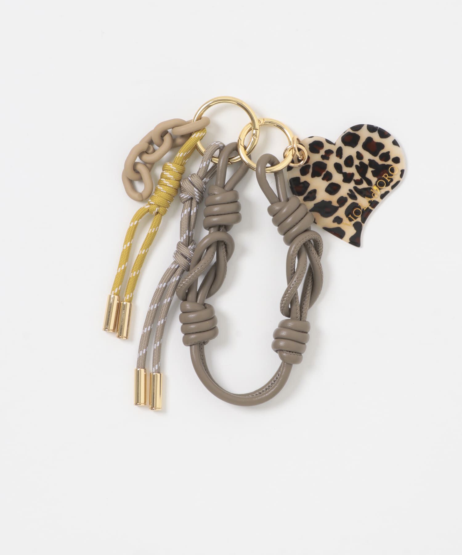URBAN RESEARCH ROSSO「VIOLAd&rsquo;ORO　アクリルコードバッグチャーム」|チャーム・キーホルダー|