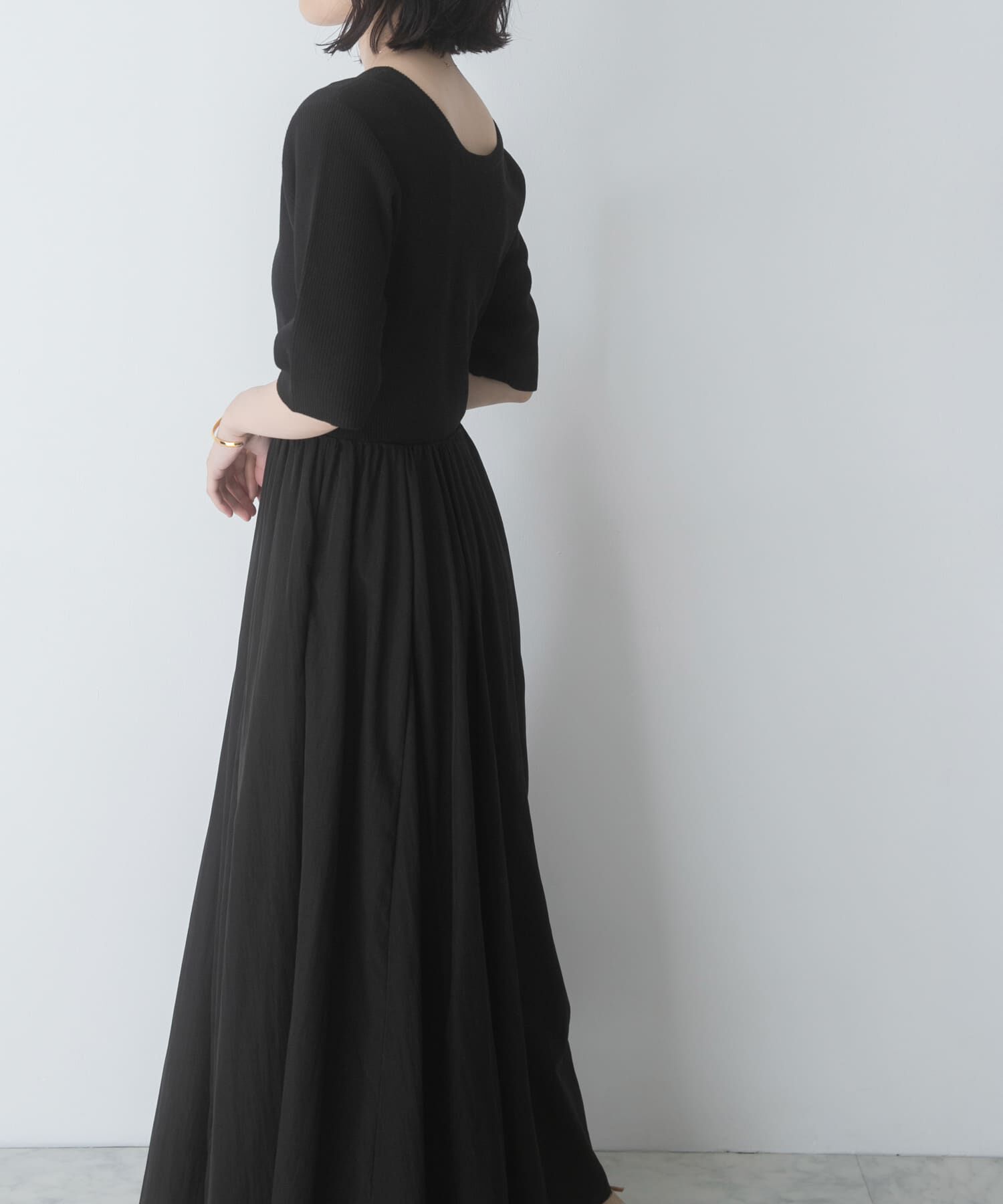 URBAN RESEARCH ROSSO「『一部WEB限定カラー』ニットドッキングワンピース」|ワンピース|
