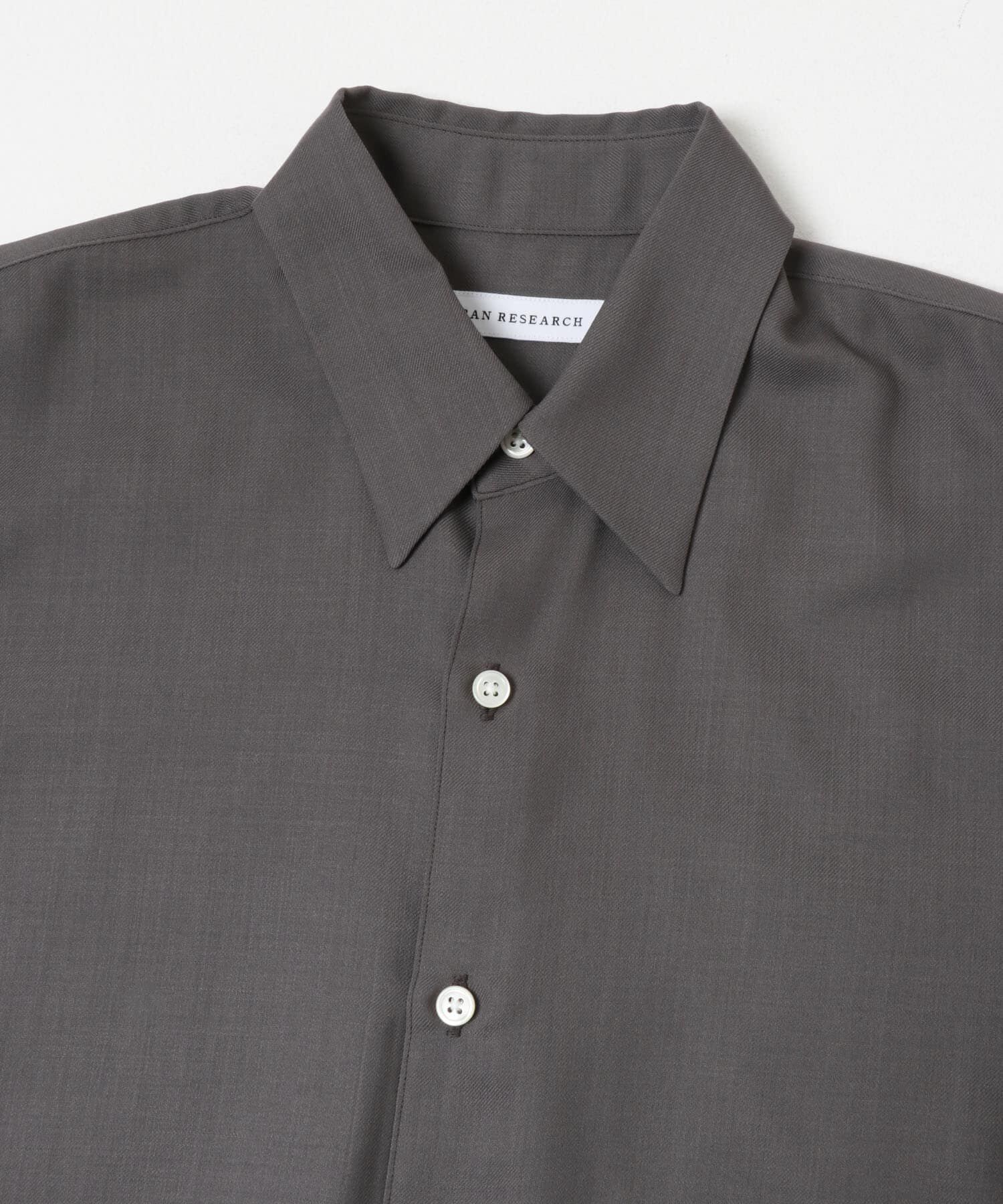 URBAN RESEARCH「WASHABLE WOOL REG SHIRTS」|シャツ・ブラウス|
