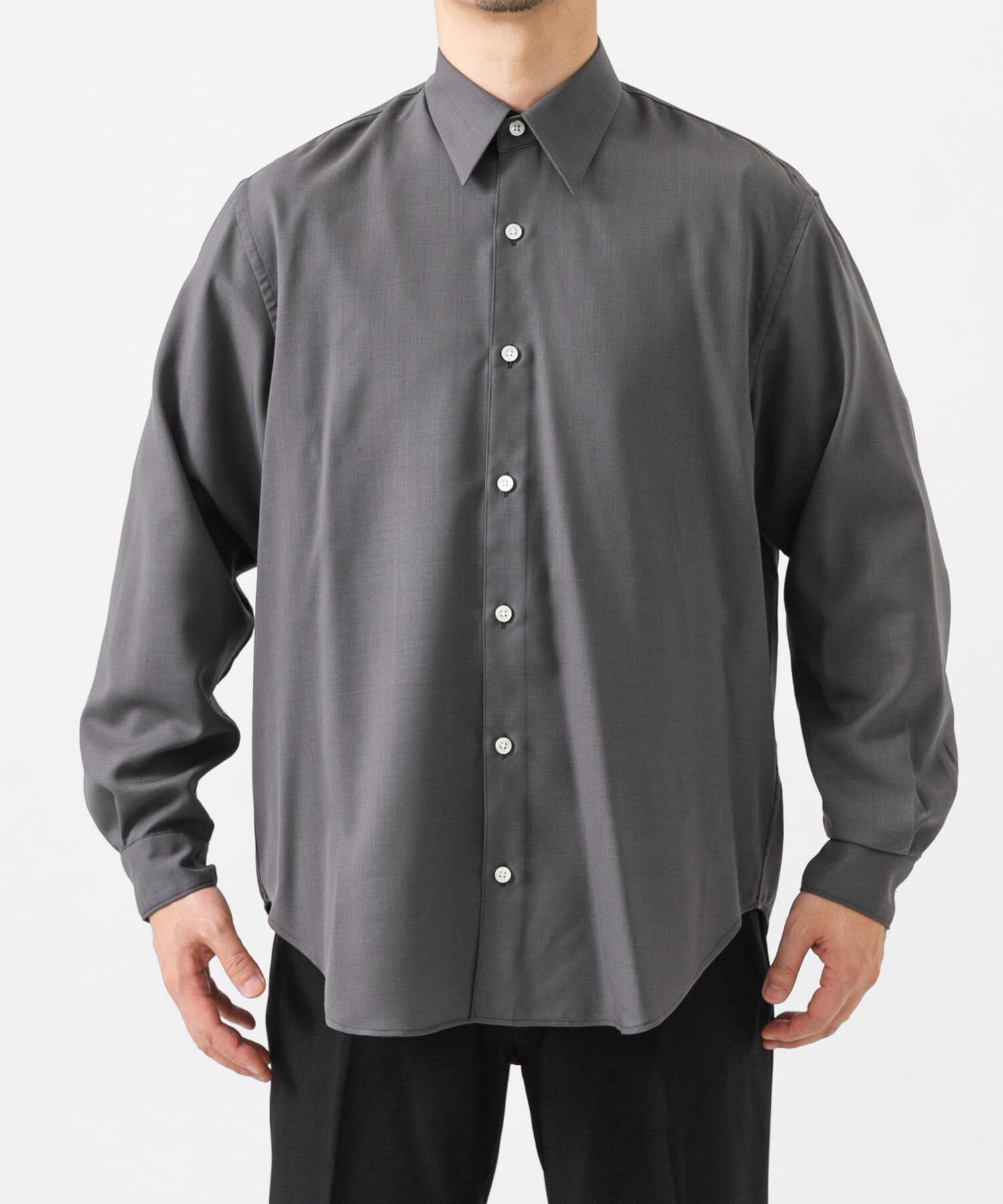 URBAN RESEARCH「WASHABLE WOOL REG SHIRTS」|シャツ・ブラウス|