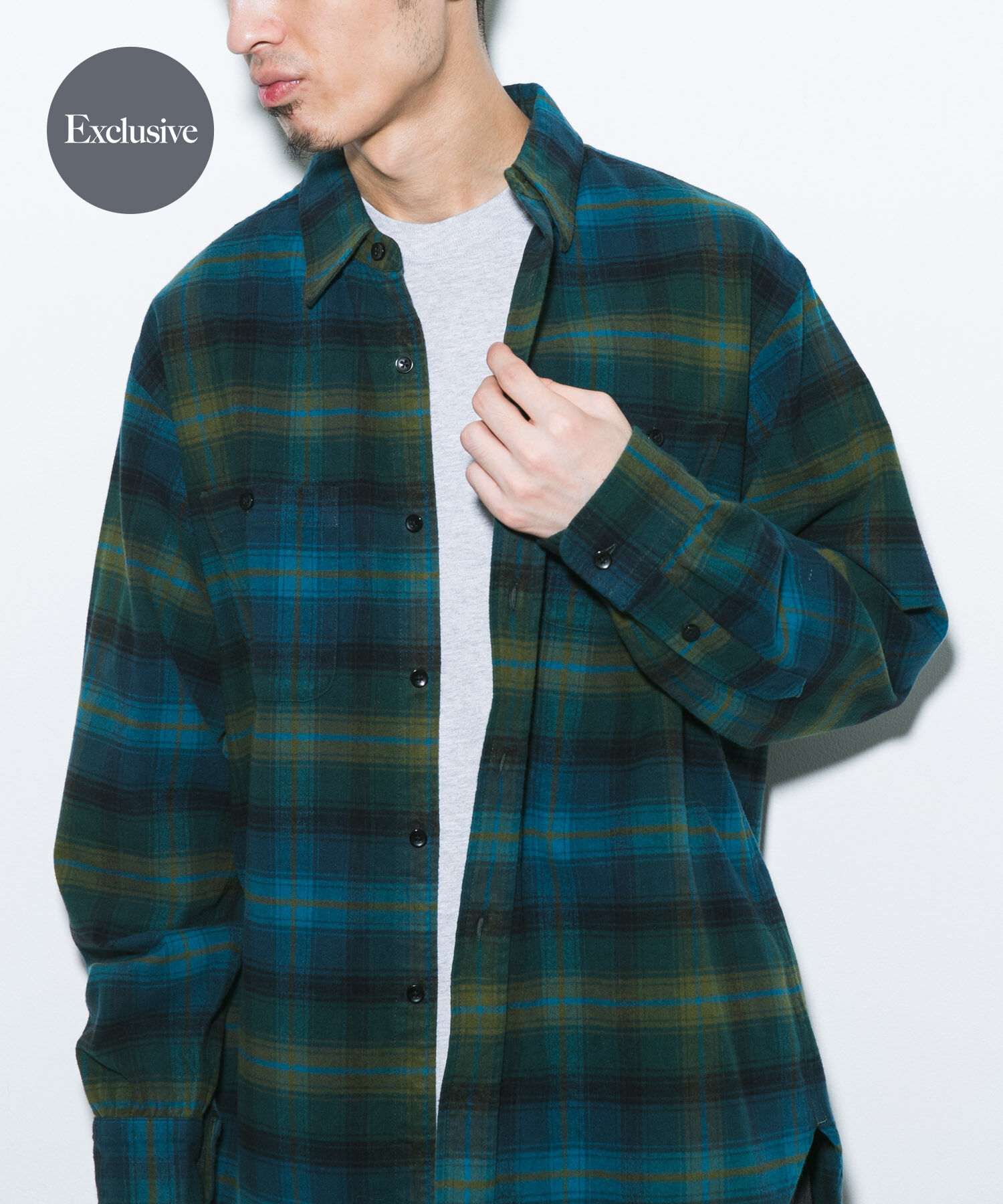 URBAN RESEARCH DOORS「『別注』PENDLETON&times;DOORS　GUIDE SHIRTS」|シャツ・ブラウス|グリーン系その他