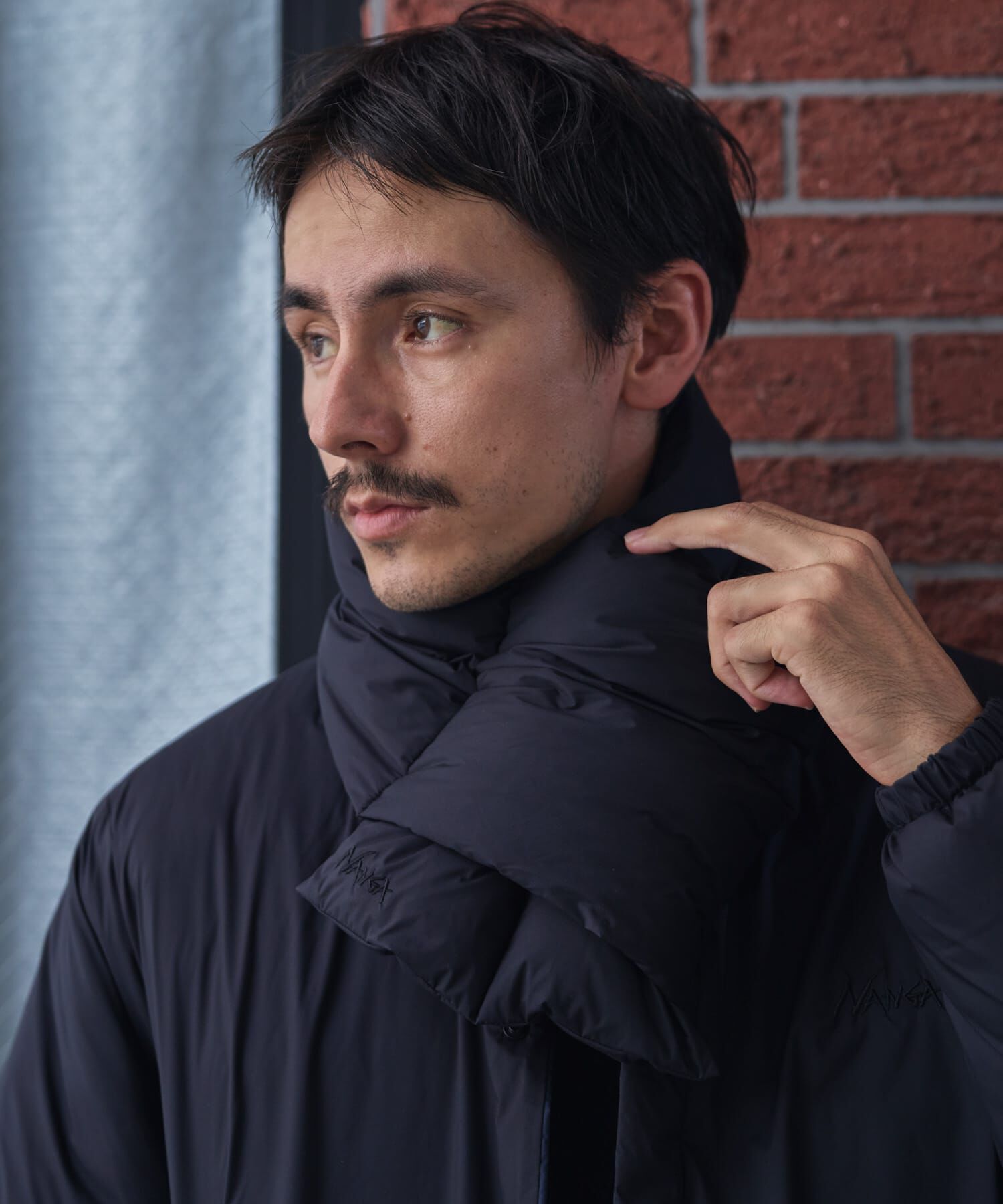 URBAN RESEARCH DOORS「『別注』NANGA&times;DOORS　DOWN MUFFLER」|マフラー|