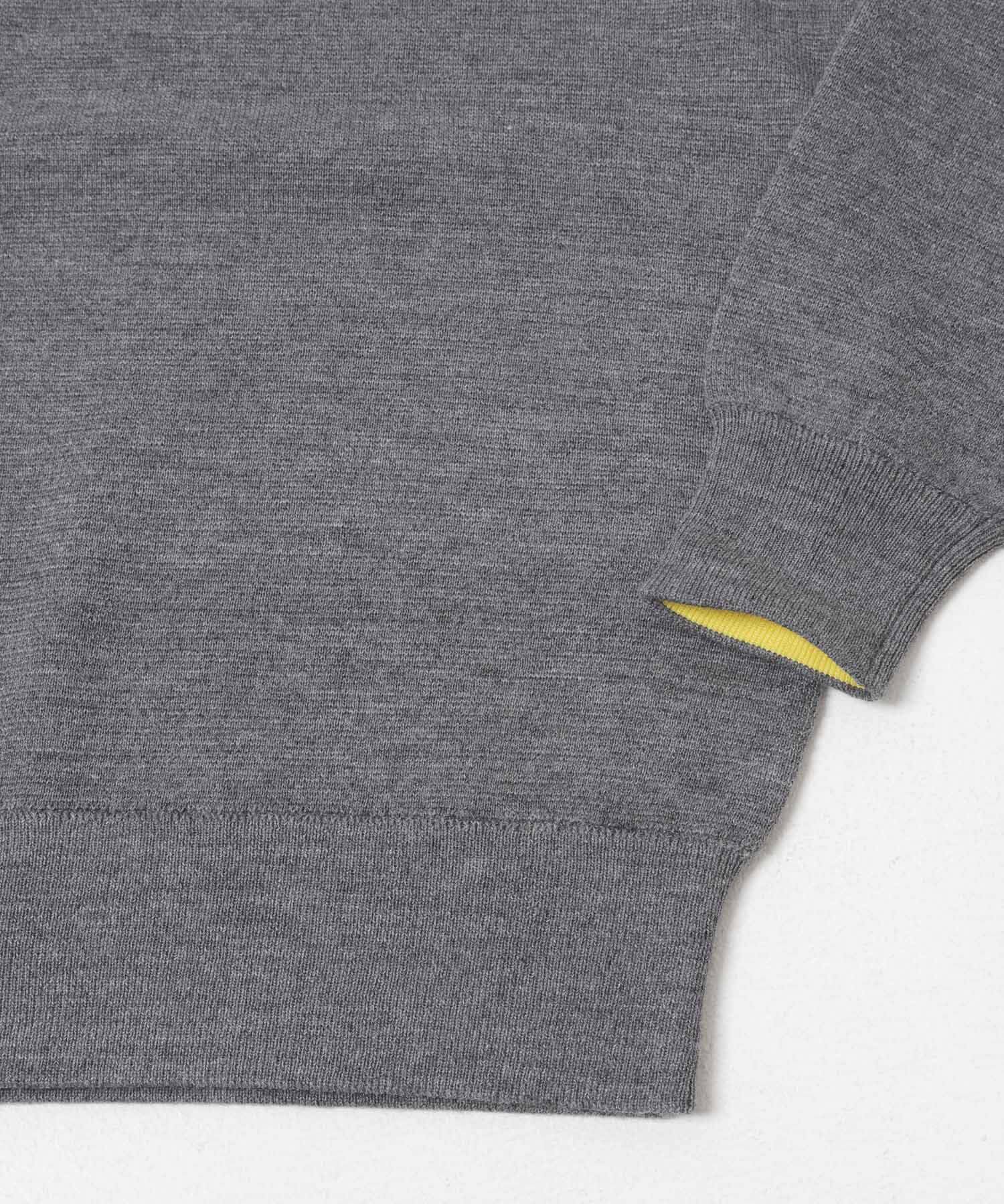URBAN RESEARCH DOORS「『WEB/一部店舗限定サイズ』FORK&SPOON　ミラノリブクルーネックニット」|ニット・セーター|