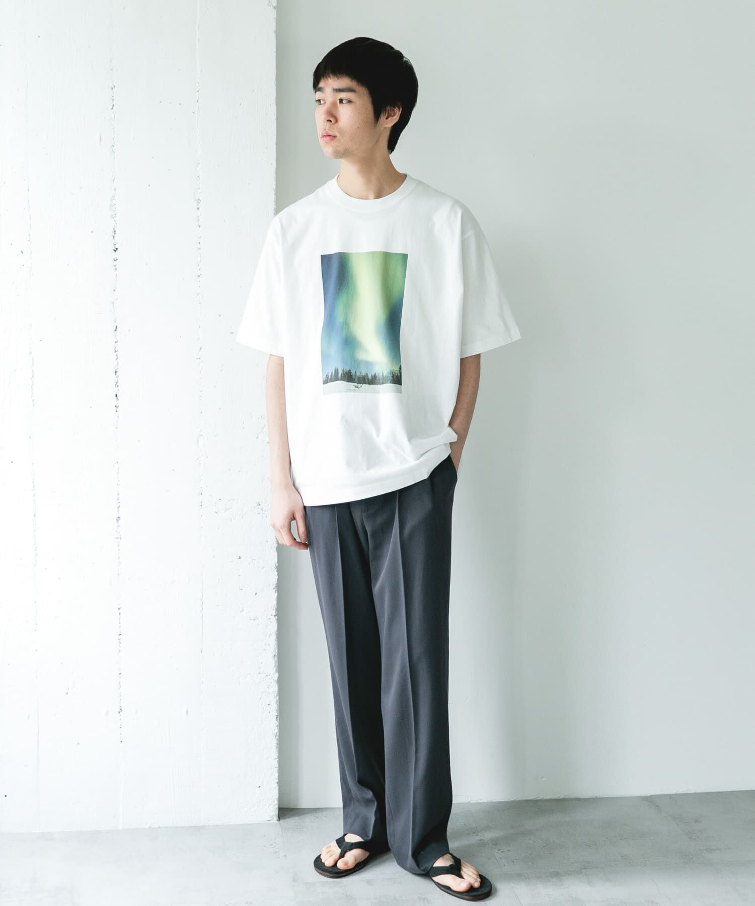 URBAN RESEARCH DOORS「NATURE PHOTO SHORT-SLEEVE T-SHIRTS」|Tシャツ・カットソー|