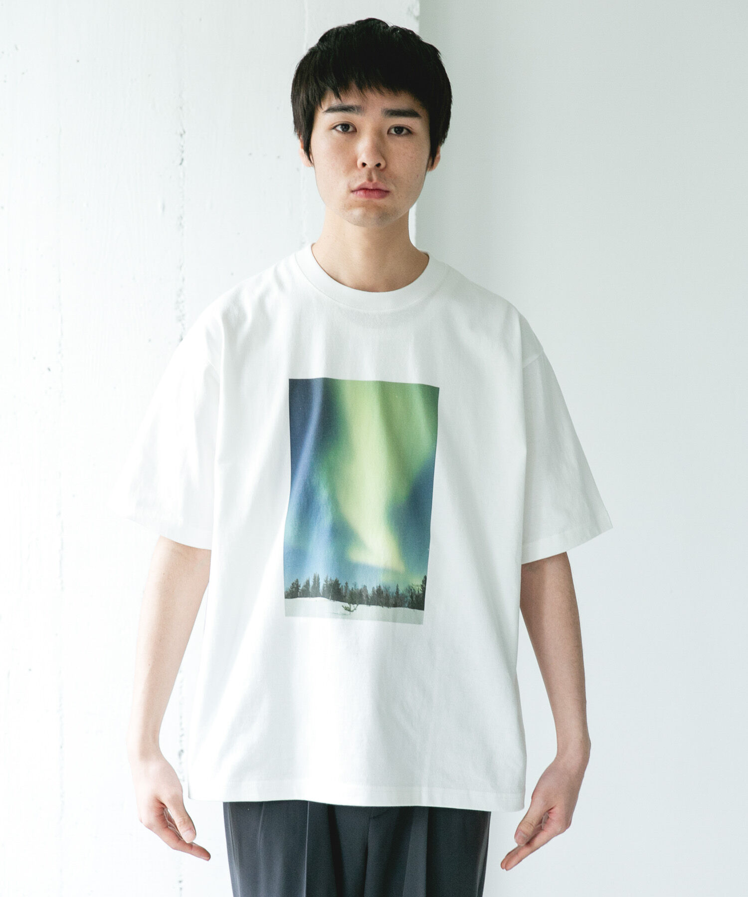 URBAN RESEARCH DOORS「NATURE PHOTO SHORT-SLEEVE T-SHIRTS」|Tシャツ・カットソー|