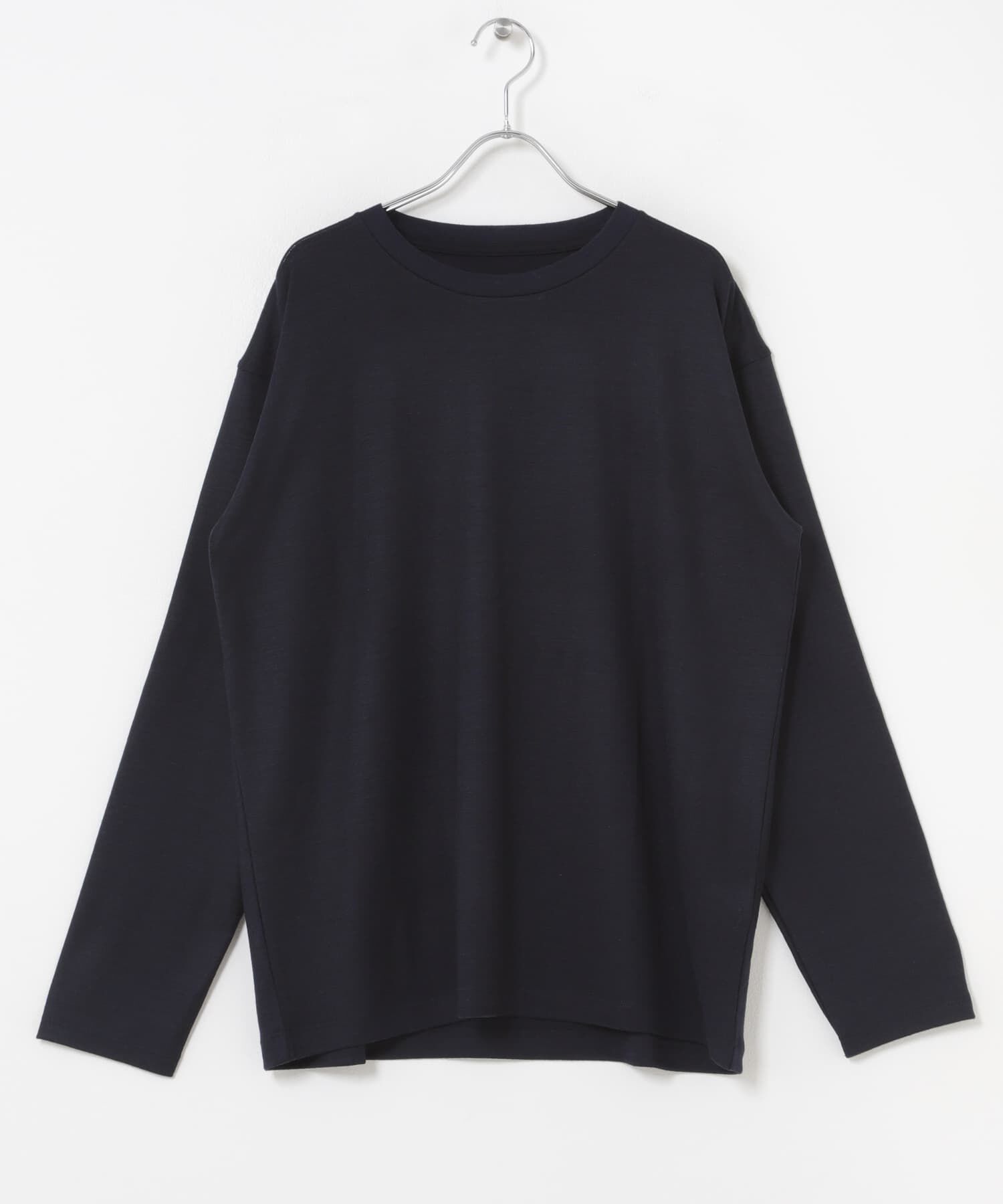 URBAN RESEARCH ROSSO「『マシンウォッシャブル』ハイクオリティウールロングスリーブTシャツ」|Tシャツ・カットソー|