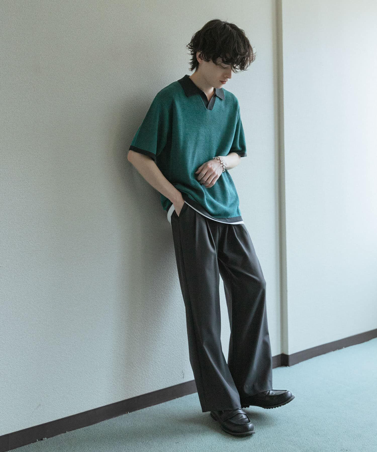 SENSE OF PLACE by URBAN RESEARCH「『速乾』ドライタッチ2タックワイドパンツ」|その他|