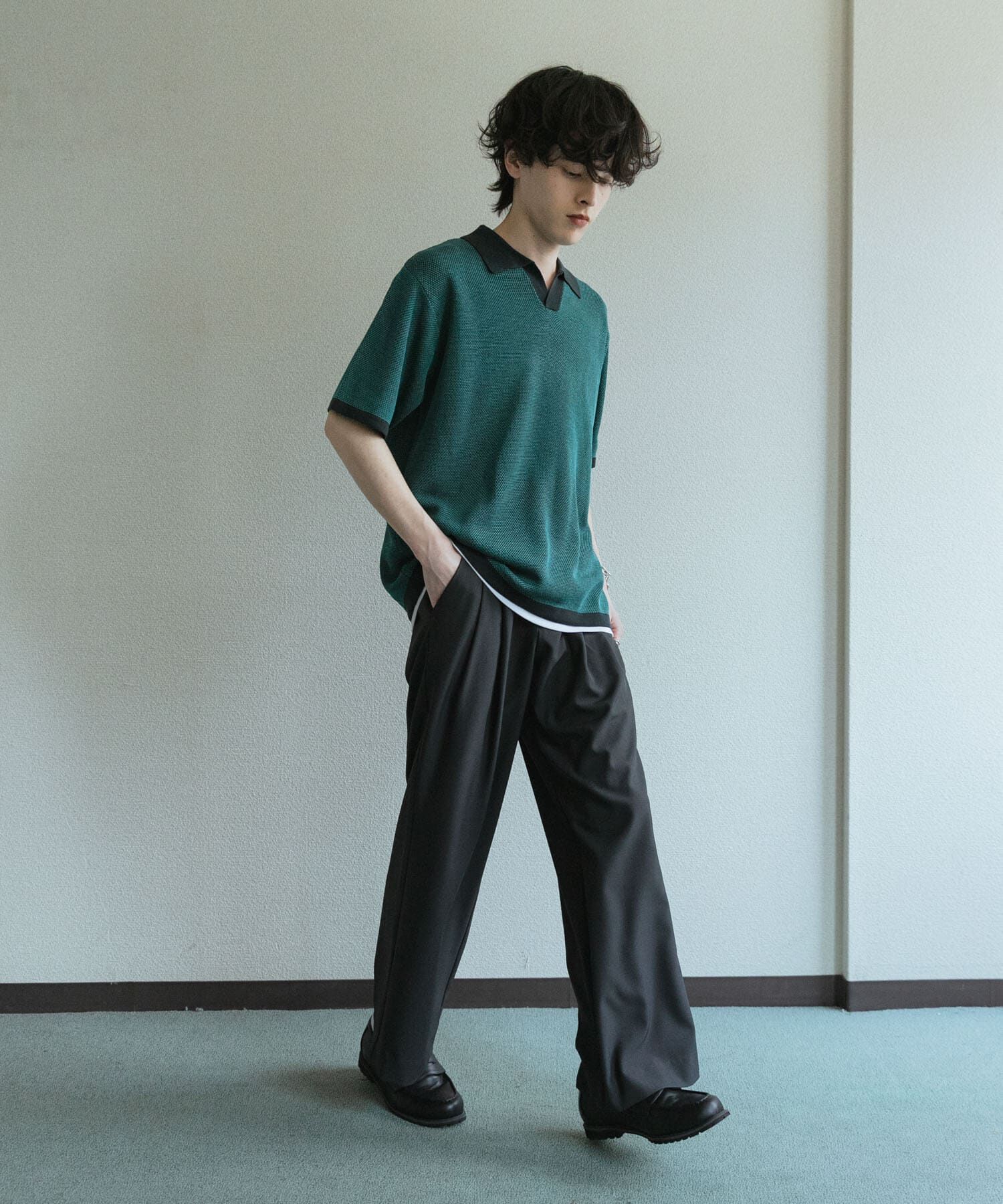 SENSE OF PLACE by URBAN RESEARCH「『速乾』ドライタッチ2タックワイドパンツ」|その他|