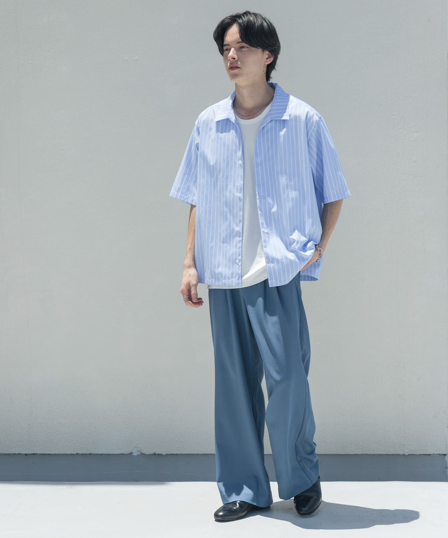 SENSE OF PLACE by URBAN RESEARCH「『速乾』ドライタッチ2タックワイドパンツ」|その他|