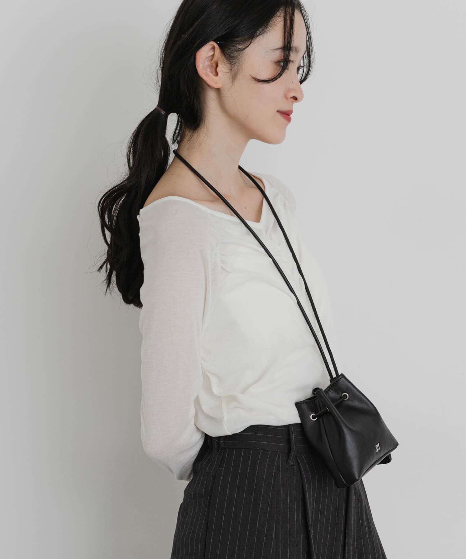 SENSE OF PLACE by URBAN RESEARCH「シャーリングボートネックトップ」|Tシャツ・カットソー|