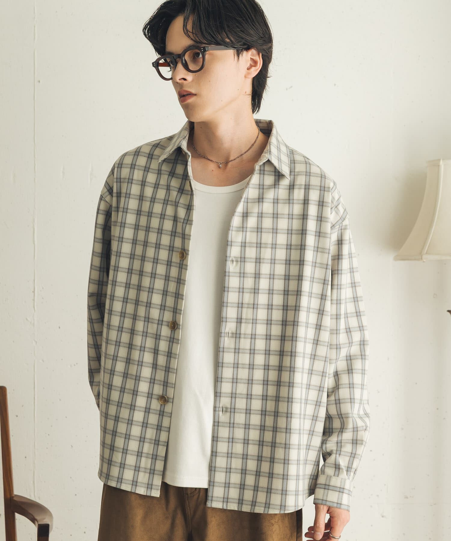 SENSE OF PLACE by URBAN RESEARCH「『イージーケア』カラールーズシャツ」|シャツ・ブラウス|
