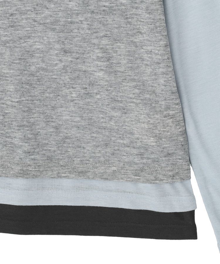 earth music&ecology「SET2点ハイショクシアータンクトップ+ロンT」|Tシャツ・カットソー|