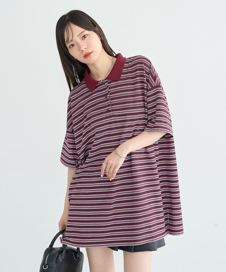 earth music&ecology「ラガーポロシャツ」|Tシャツ・カットソー|