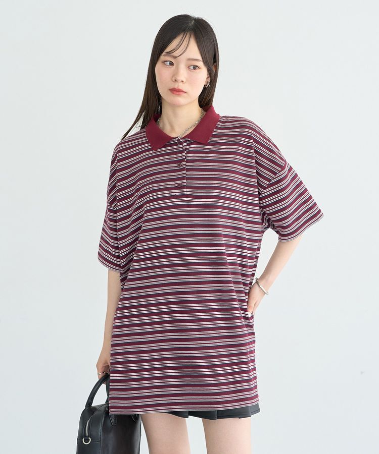 earth music&ecology「ラガーポロシャツ」|Tシャツ・カットソー|