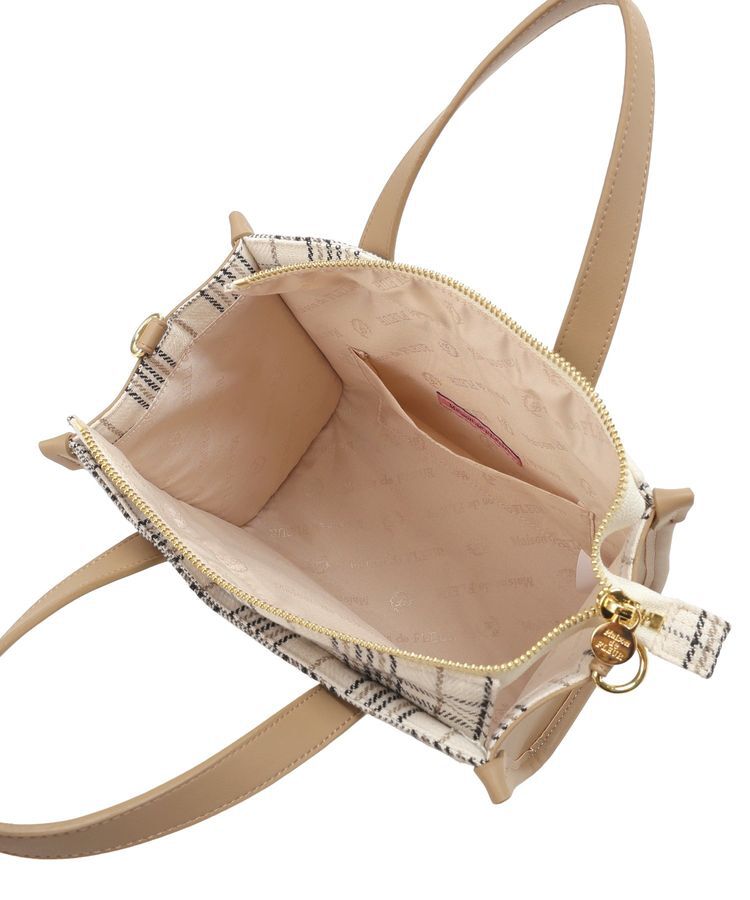 Maison de FLEUR「チェック2Wayショルダーバッグ」|ハンドバッグ|