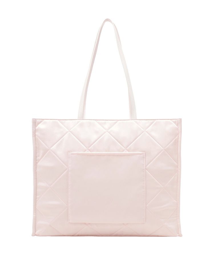 Maison de FLEUR「キルティングサテンキャリーオンバッグ」|トートバッグ|