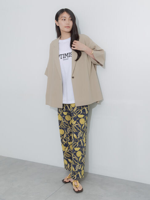 Te chichi「シンプルロゴプリントBIGTシャツ」|Tシャツ・カットソー|