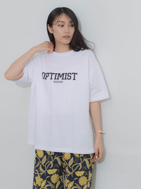 Te chichi「シンプルロゴプリントBIGTシャツ」|Tシャツ・カットソー|