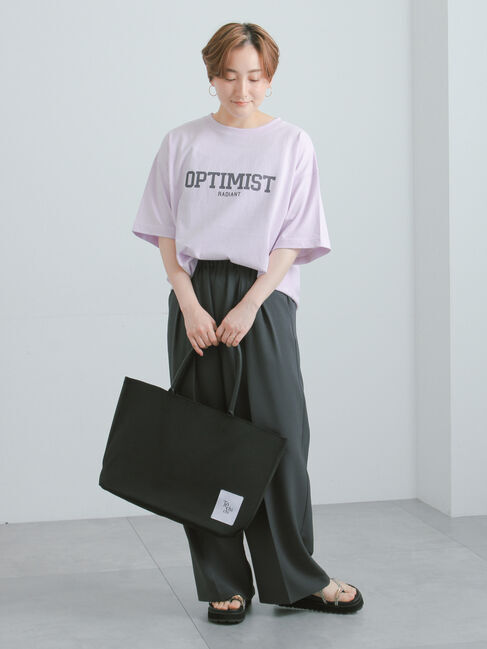 Te chichi「シンプルロゴプリントBIGTシャツ」|Tシャツ・カットソー|