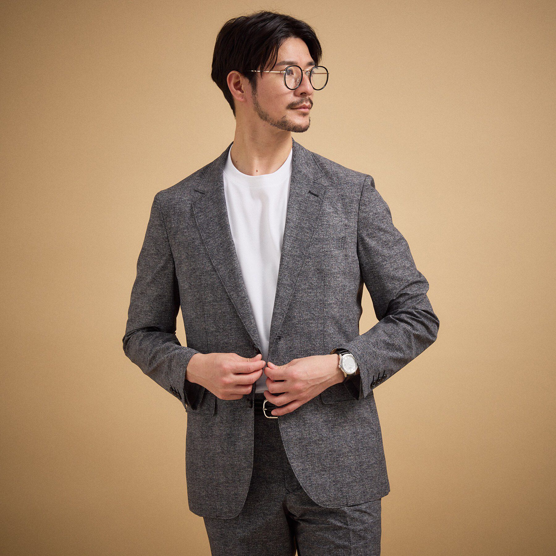 TAKEO KIKUCHI「【抗菌防臭】コットンテーラードTシャツ」|Tシャツ・カットソー|