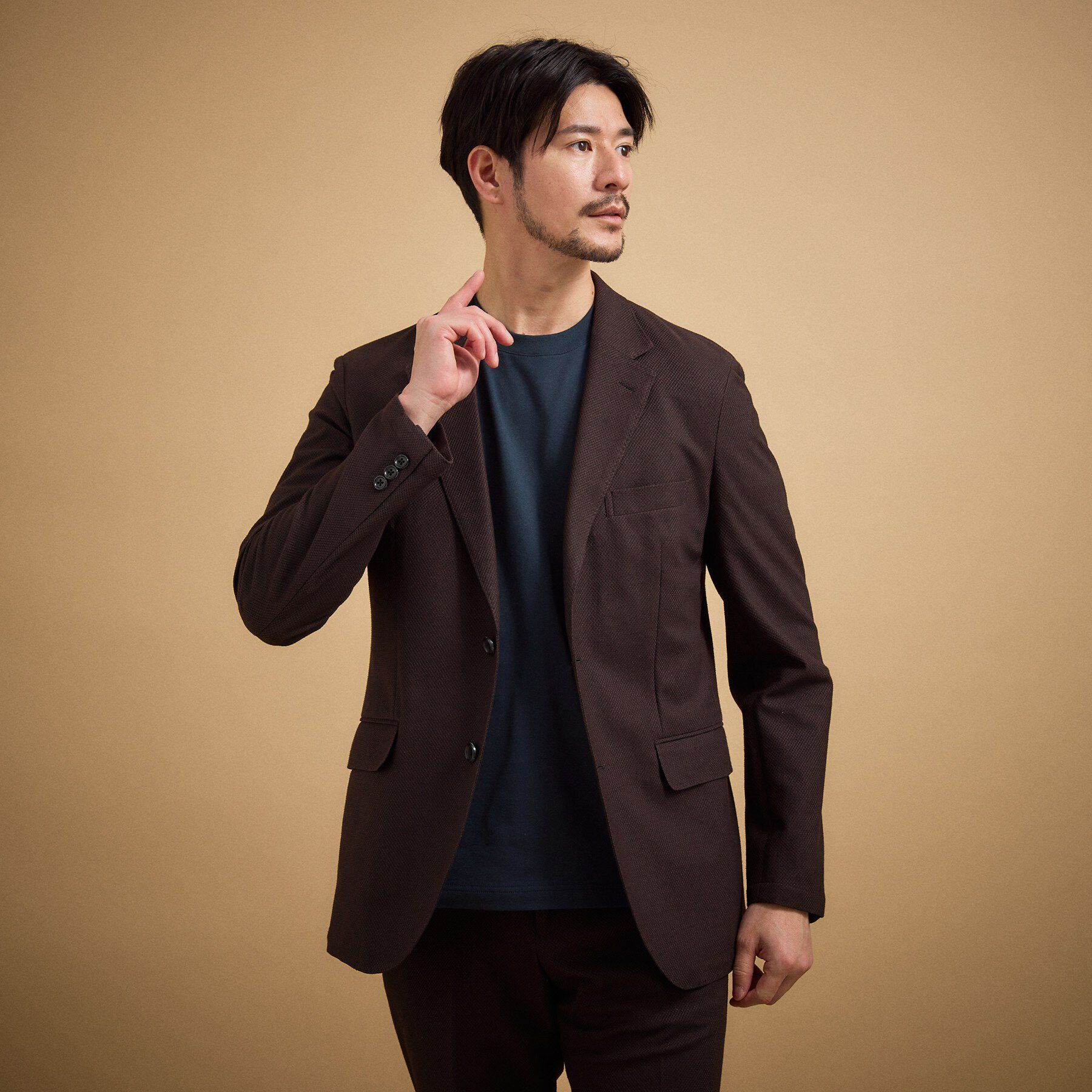 TAKEO KIKUCHI「【抗菌防臭】コットンテーラードTシャツ」|Tシャツ・カットソー|