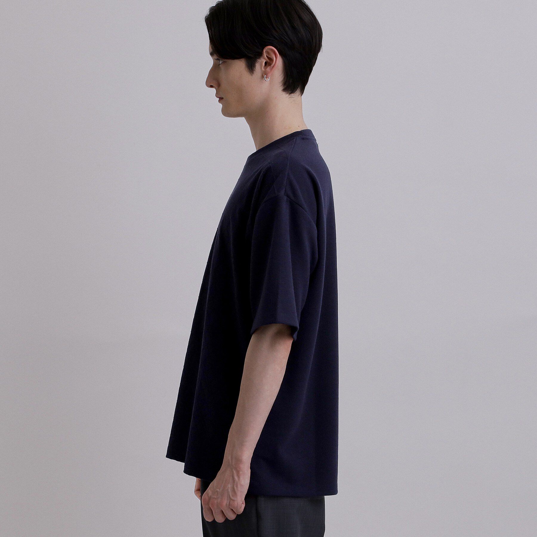 tk.TAKEO KIKUCHI「バイヤスジャカードTシャツ」|Tシャツ・カットソー|