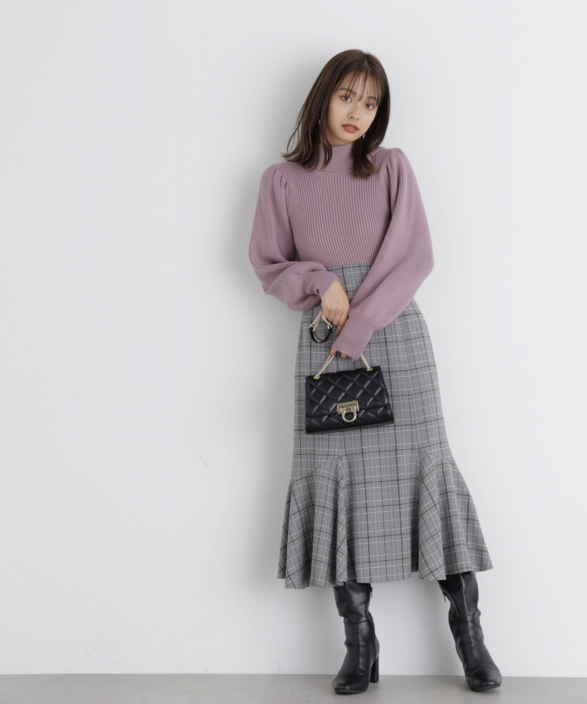 PROPORTION BODY DRESSING「サイド切り替えマーメイドスカート」|スカート|