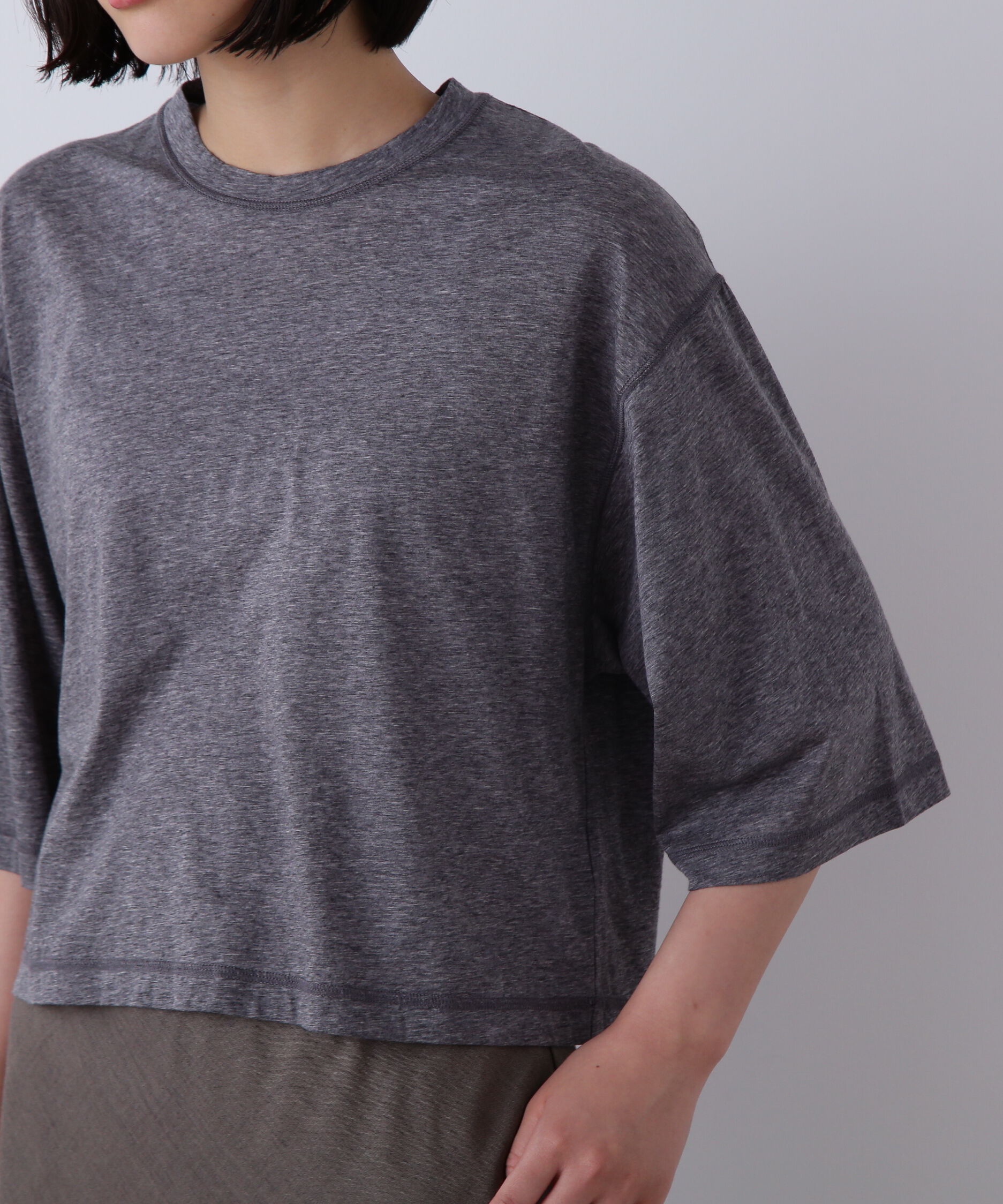 YLEVE 「YLEVE / COTTON SHEER JERSEY SHORT SLEEVE」|Tシャツ・カットソー|