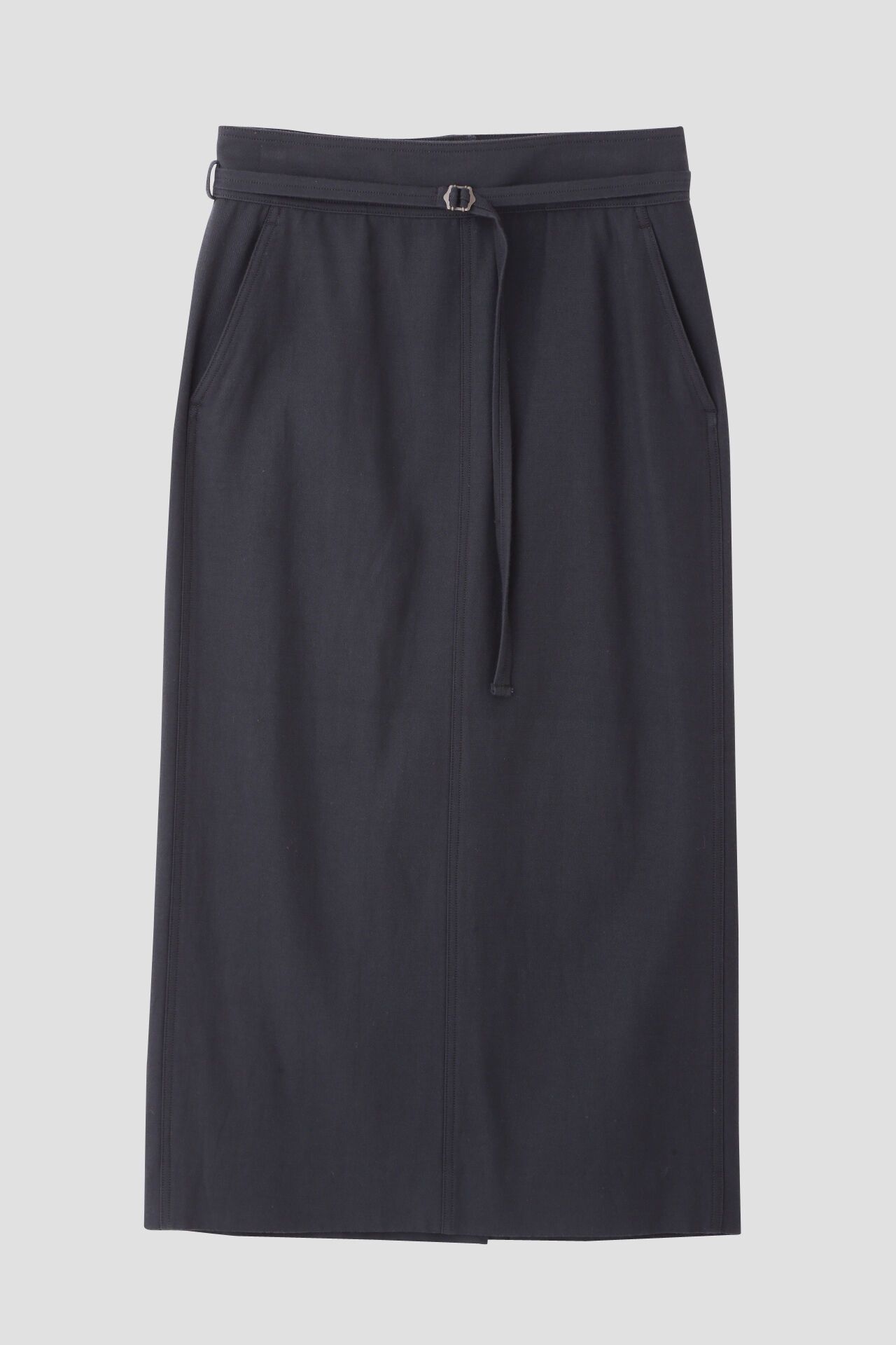 YLEVE 「YLEVE / VISCOSE COTTON SKIRT」|スカート|グレー