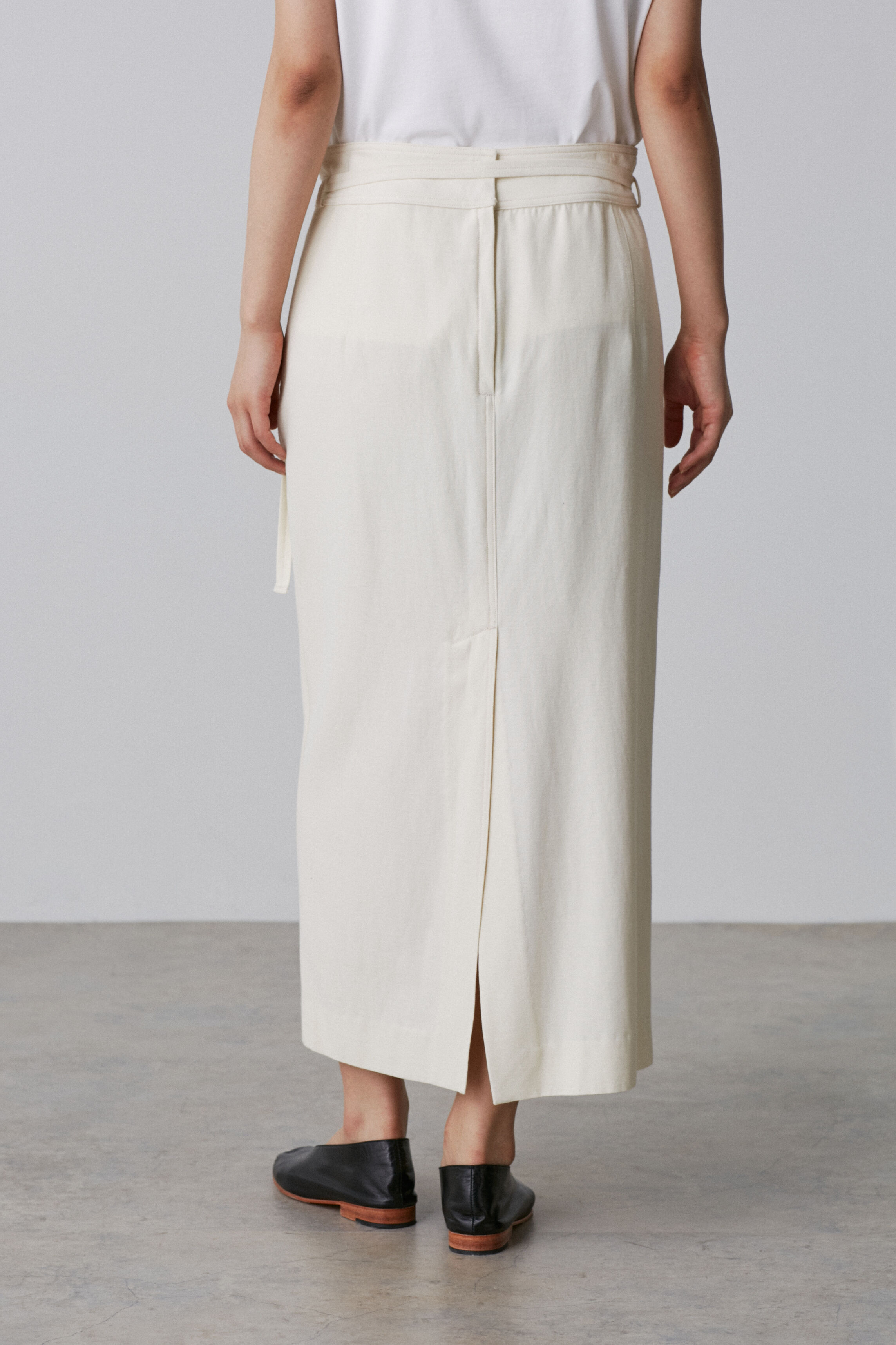 YLEVE 「YLEVE / VISCOSE COTTON SKIRT」|スカート|