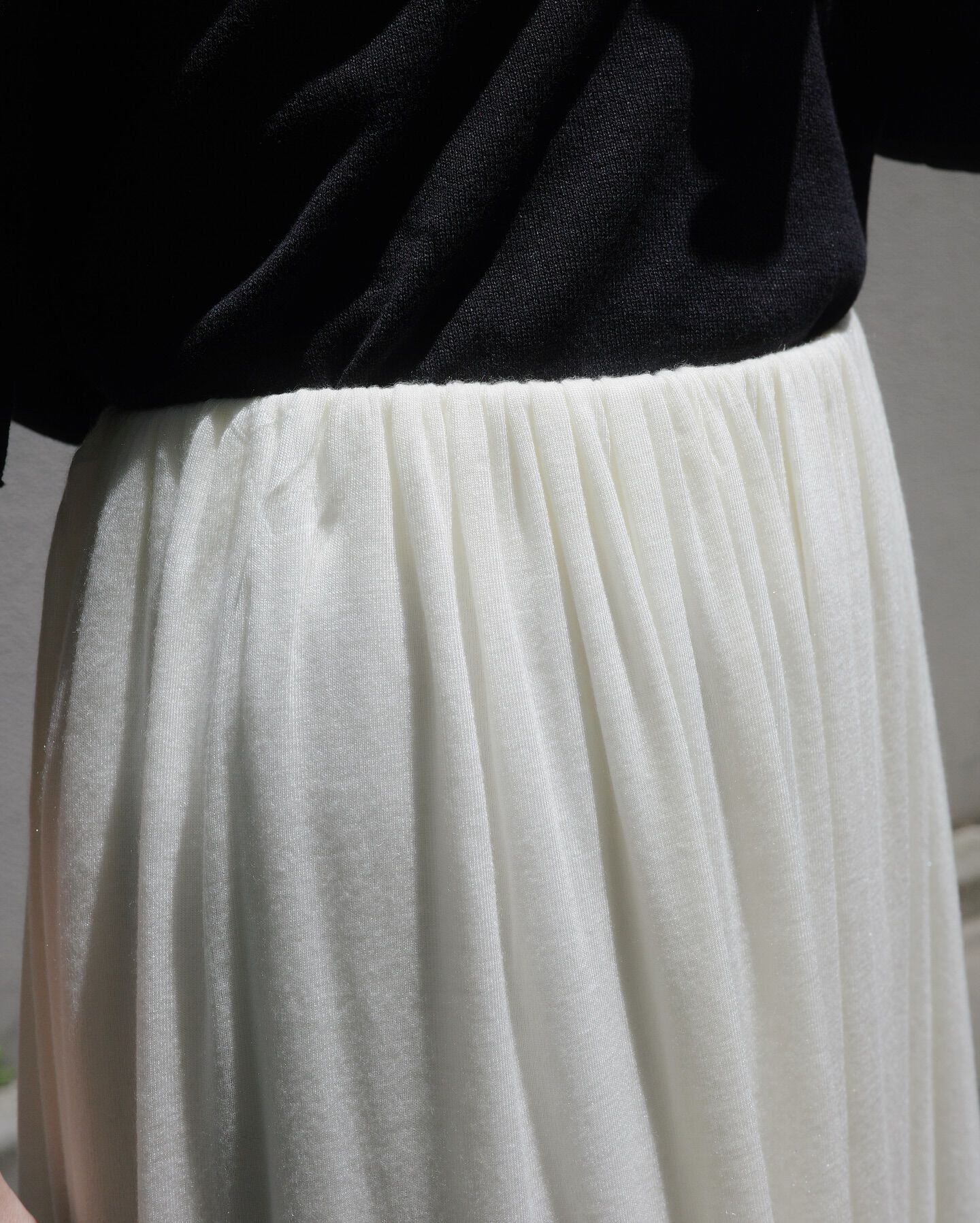 YLEVE 「YLEVE / CASHMERE SILK SHEER JERSEY SKIRT」|スカート|