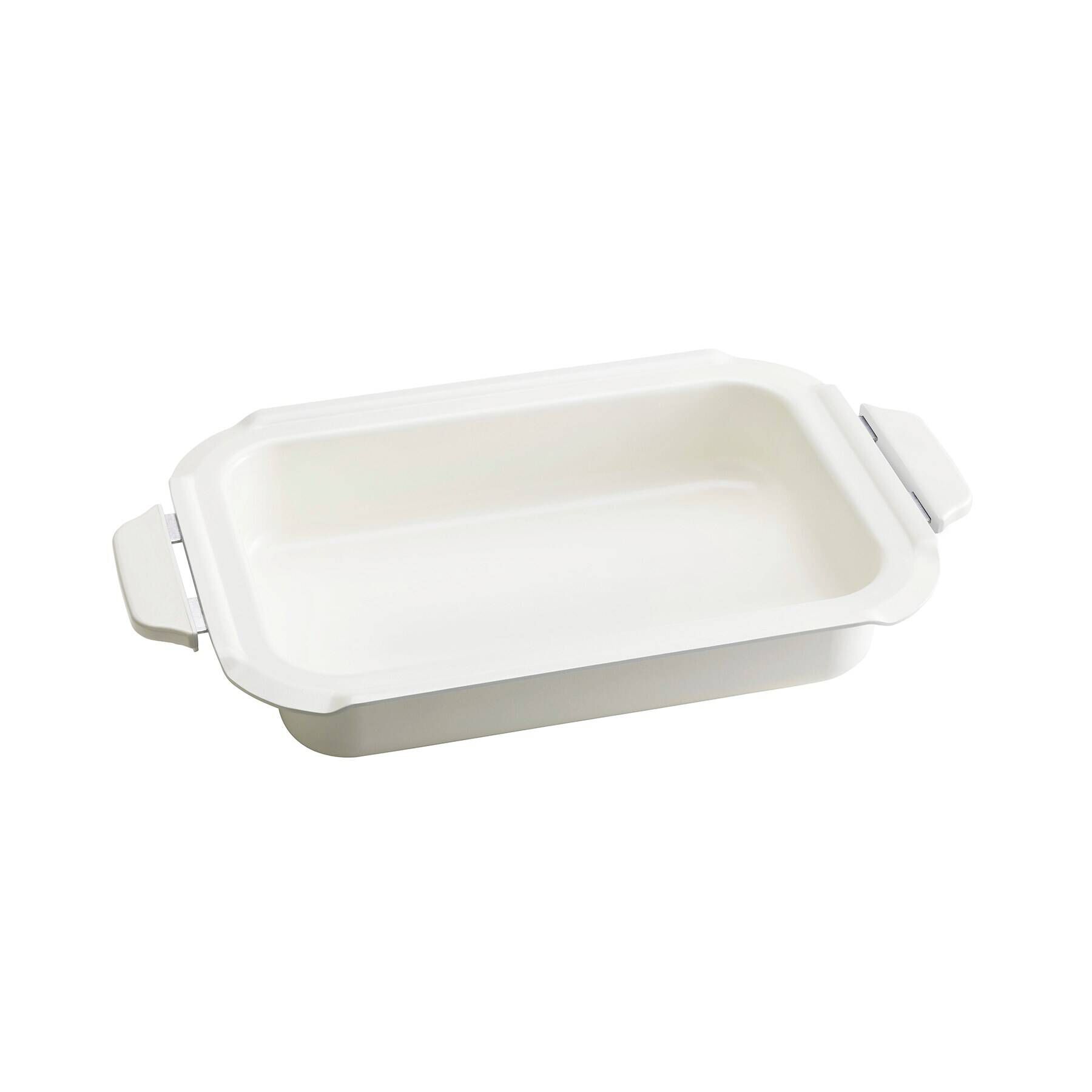 212 KITCHEN STORE「コンパクトホットプレート専用  セラミックコート鍋 ＜BRUNO ブルーノ＞」|食器・キッチングッズ|ホワイト(879)