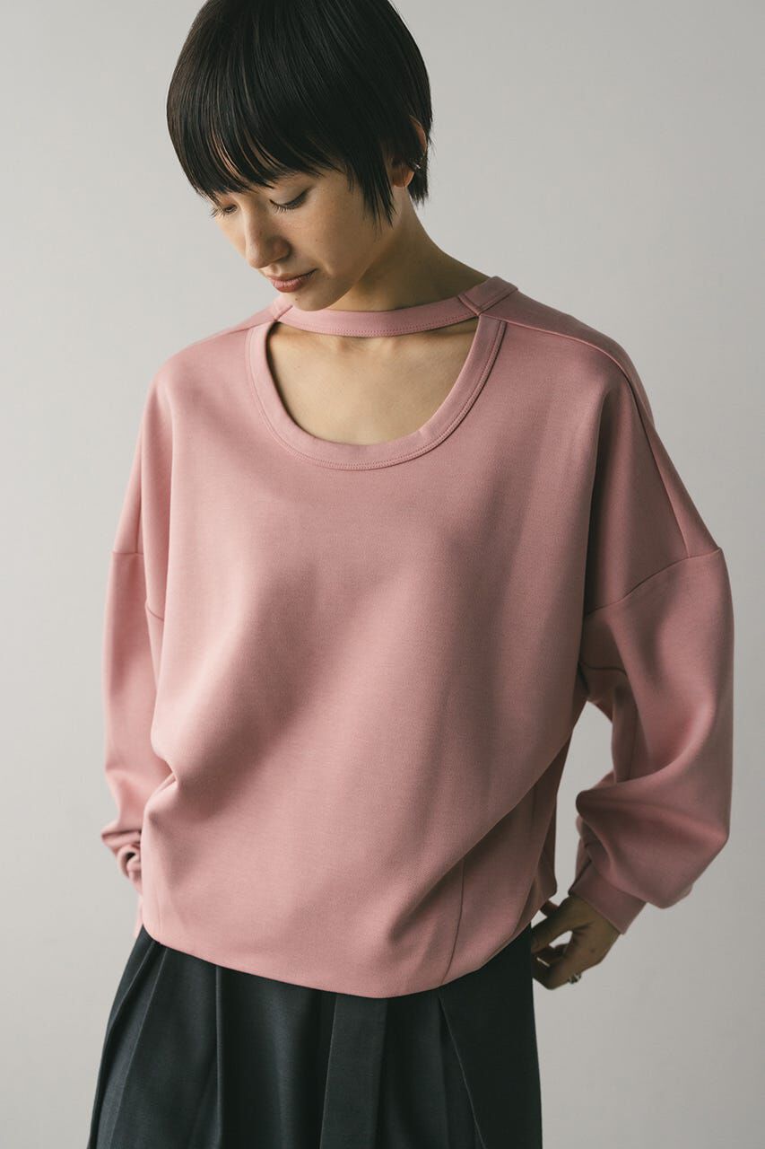STYLEMIXER「バックオープンカットトップ」|Tシャツ・カットソー|