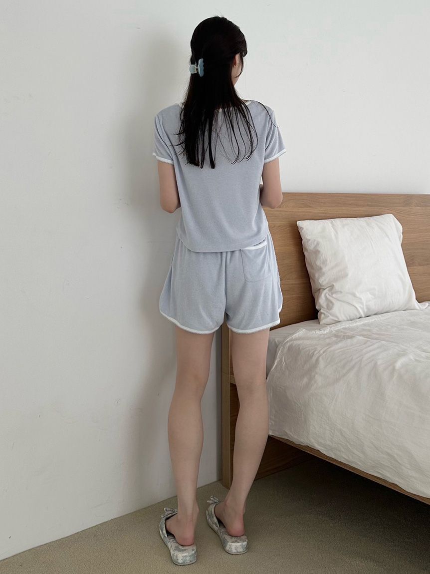 SNIDEL HOME「【SorbetLight】【接触冷感】パイルショートパンツ」|ルームウェア|