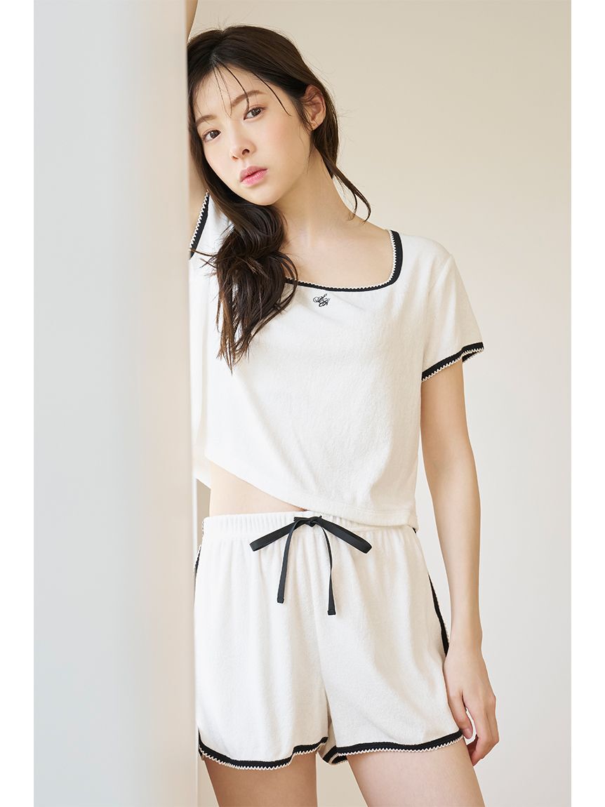 SNIDEL HOME「【SorbetLight】【接触冷感】パイルショートパンツ」|ルームウェア|