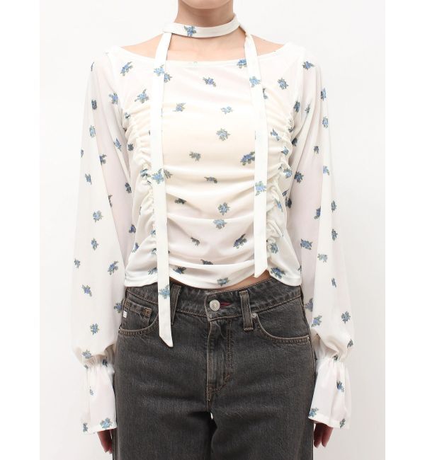 jouetie「パターンシアーベロアトップス」|Tシャツ・カットソー|