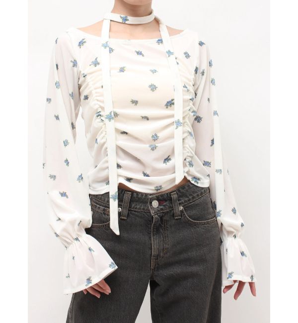 jouetie「パターンシアーベロアトップス」|Tシャツ・カットソー|