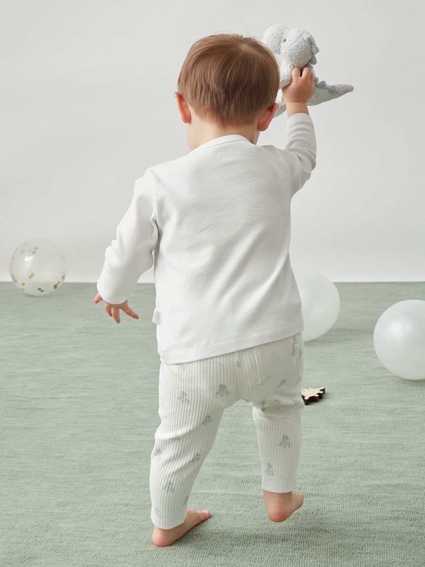GELATO PIQUE KIDS & BABY「【BABY】ぬいぐるみワンポイントロンT」|その他ベビーウェア|