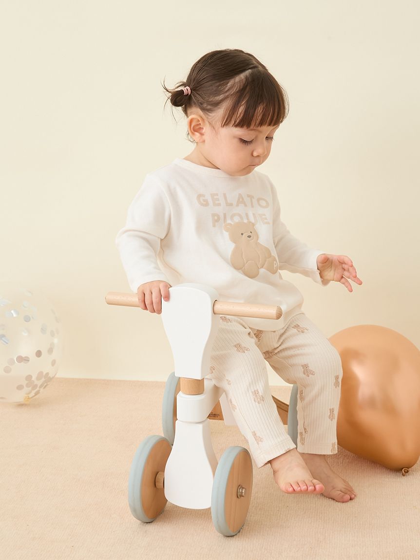 GELATO PIQUE KIDS & BABY「【BABY】ぬいぐるみワンポイントロンT」|その他ベビーウェア|