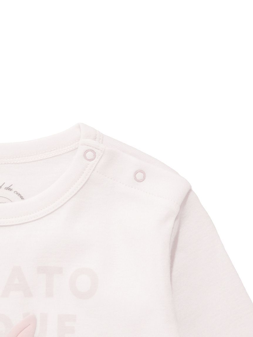 GELATO PIQUE KIDS & BABY「【BABY】ぬいぐるみワンポイントロンT」|その他ベビーウェア|