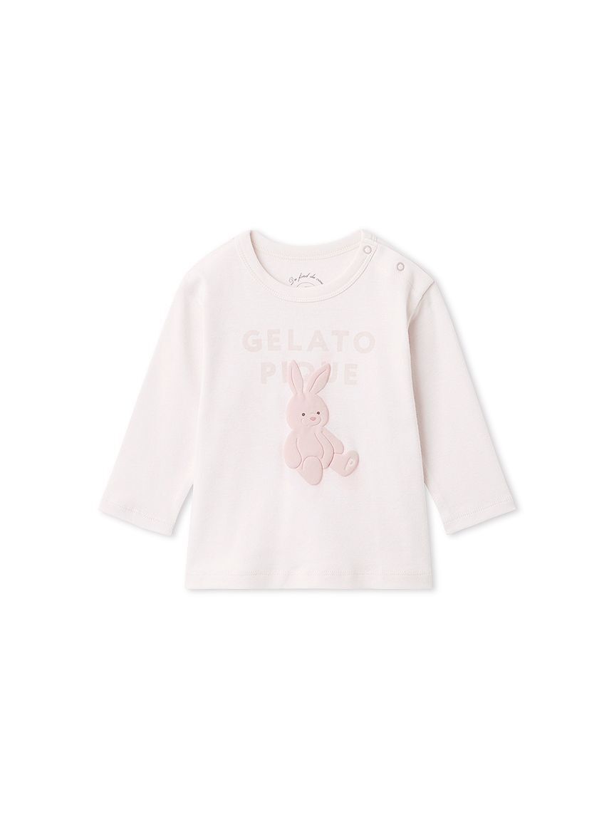 GELATO PIQUE KIDS & BABY「【BABY】ぬいぐるみワンポイントロンT」|その他ベビーウェア|