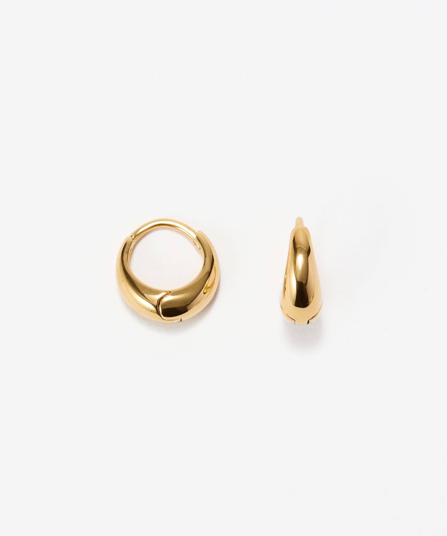 JUPITER「【SV】ドロップフープピアス ゴールド ニッケルフリー」|ピアス|