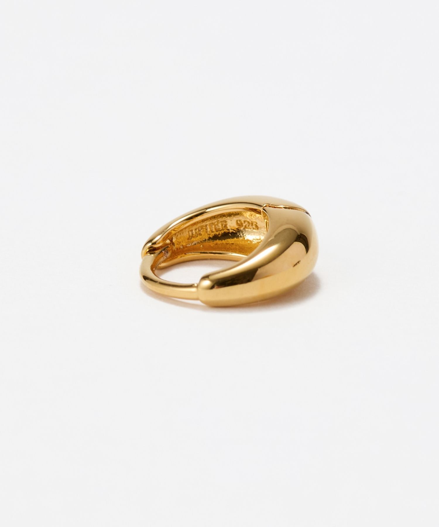 JUPITER「【SV】ドロップフープピアス ゴールド ニッケルフリー」|ピアス|