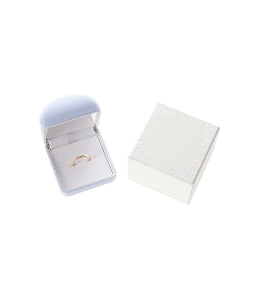 SAMANTHA SILVA「K10 PG ダイヤモンドペアリング (レディース)」|リング|