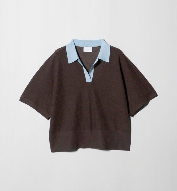 UNITED ARROWS「スキッパー ドルマンスリーブ ニット ‐ウォッシャブル‐」|ニット・セーター|